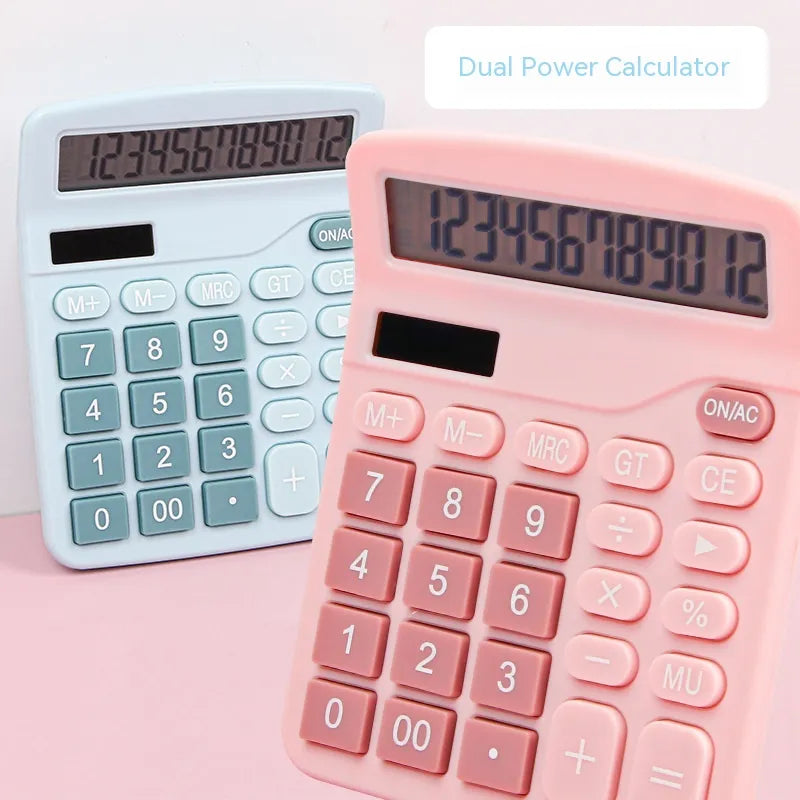 12 Digits Electronic Calculator for School, Office