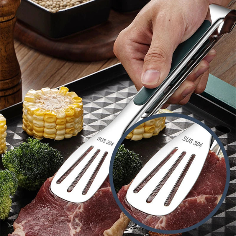 1pc Non Slip Stainless Steel Food Cooking Tools