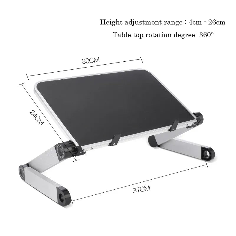 1 Unit Adjustable Folding Laptop Desk